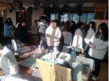 双方围绕实训基地建设及使用情况进行了